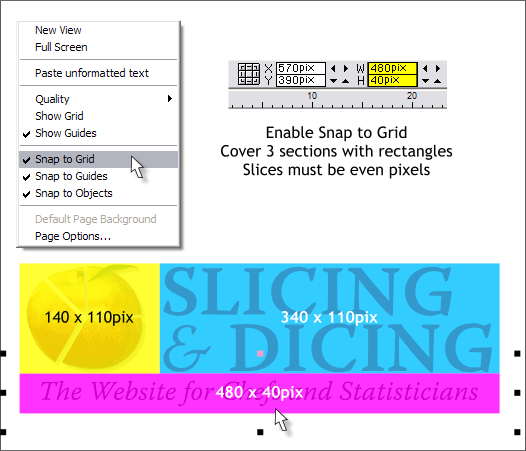 Image slicing tutoreial