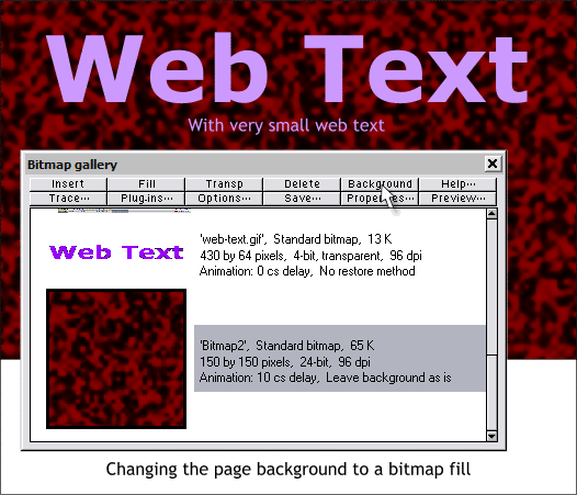 Preparing images for the web