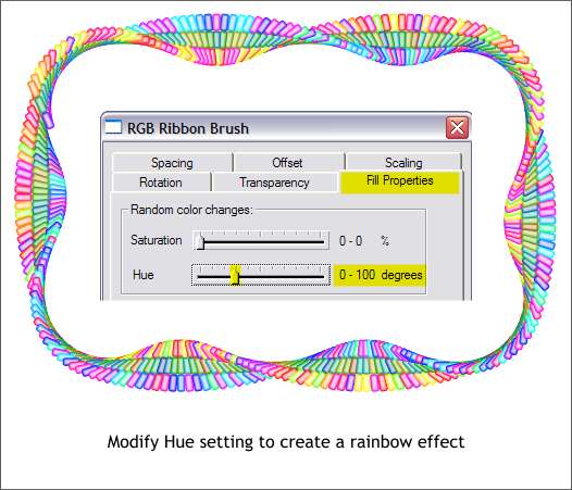 Creating a Multicolored Ribbon Xara Xone Tutorial