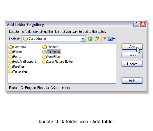 Creating a Clipart Folder - Xara Xone Workbook