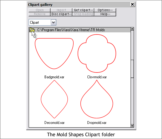 Creating a Clipart Folder - Xara Xone Workbook