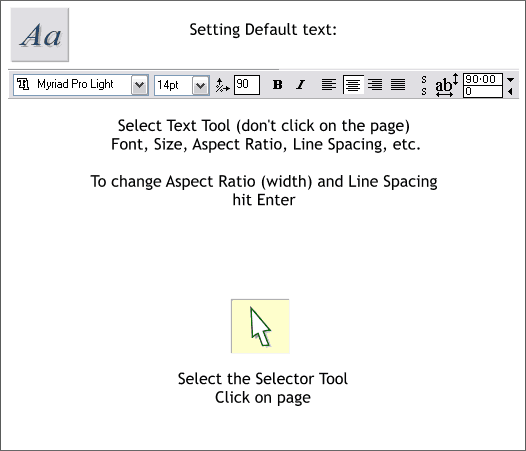 Creating a Template in Xara Xtreme