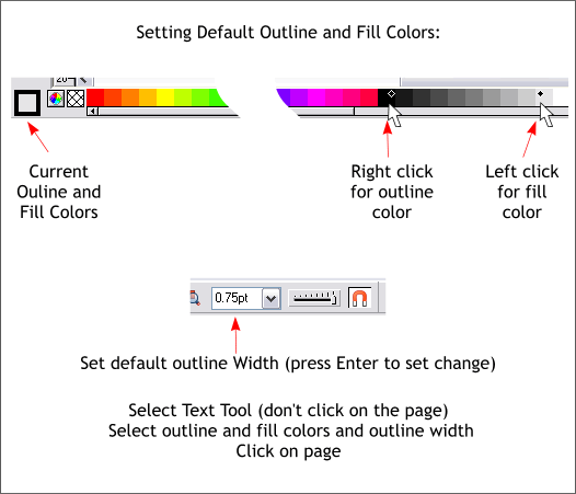 Creating a Template in Xara Xtreme