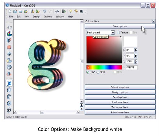 The Workbook - A 3D Logo with Xara 3D-6