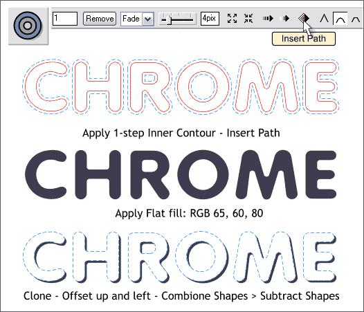 The Easiest Chrome Text Ever?