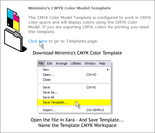 Working in CMYK - Xara Xone Workbook