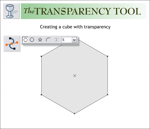 The Transparency Tool  tutorial - Xara Xone Workbook