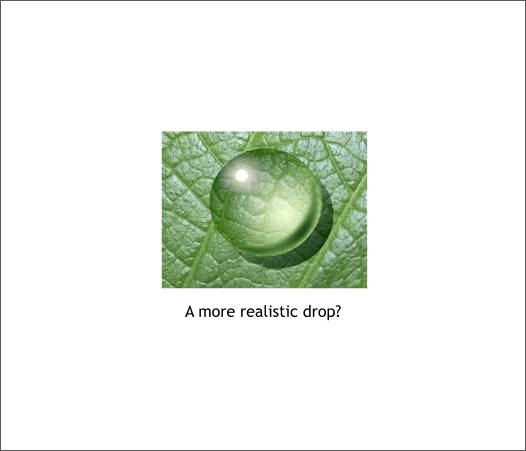 Water drop tutorial - Xara Xone Workbook