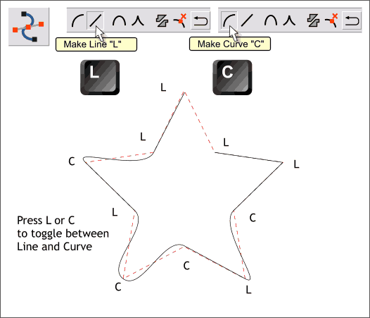 Xara Xtreme Shape Editor Tool 