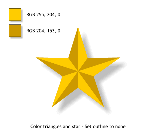 Creating a 3D Star - Xara Xone Workbook 52