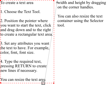 Xara Xtreme Pro - Enhanced paragraph text tool