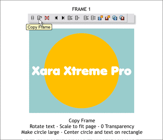 Xara Xtreme Pro - Flash Animation Basics