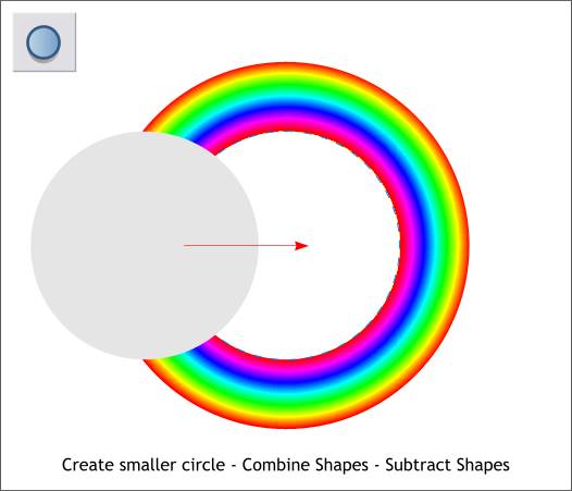 Creating a Soft-edged Rainbow Tutorial - Xara Xone Workbook 