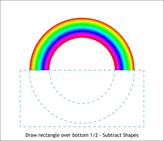 Creating a Soft-edged Rainbow Tutorial - Xara Xone Workbook 