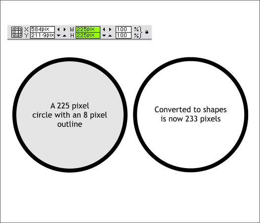 Convert Line to Shape - Xara Xone Workbook