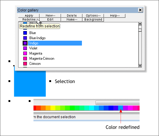 The Color Gallery - Xara Xtreme Pro tutorial