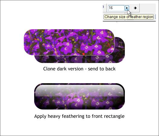 Glowing Rollover Buttons- Xara Xtreme  Pro Workbook