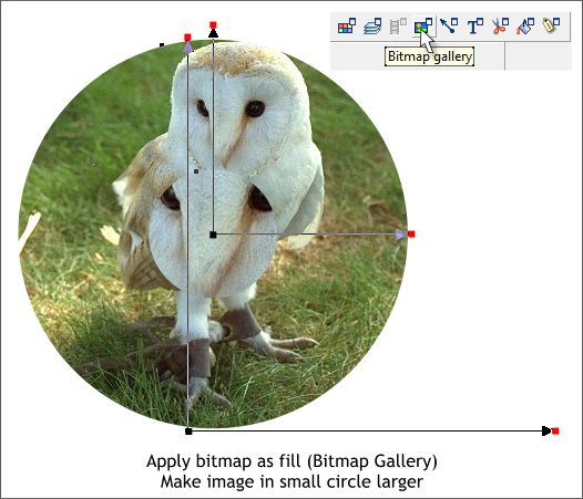 Creating a Bitmap Fish Eye Lens Effect - Xara Xone Workbook 