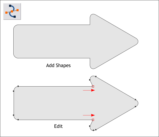 A Neon Arrow - Xara Xone Workbook mini-tutorial