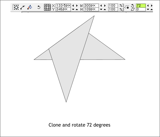 A Star - The Hard Way - Xara Xone Workbook mini-tutorial