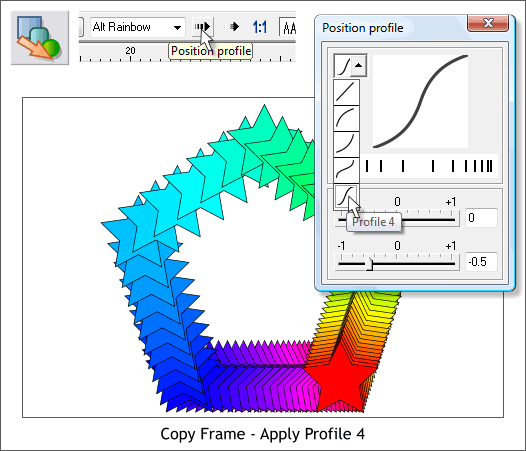 Using Xara Xtreme Profiles with Flash Movies