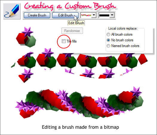 Xara Xone Workbook - Creating and Editing a Custom Brush