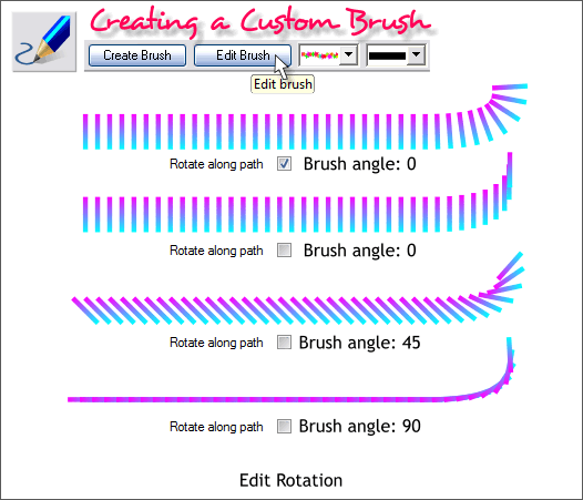 Xara Xone Workbook - Creating and Editing a Custom Brush