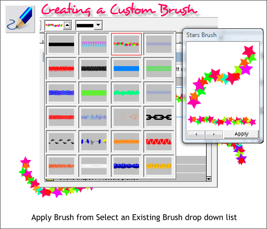 Xara Xone Workbook - Creating and Editing a Custom Brush