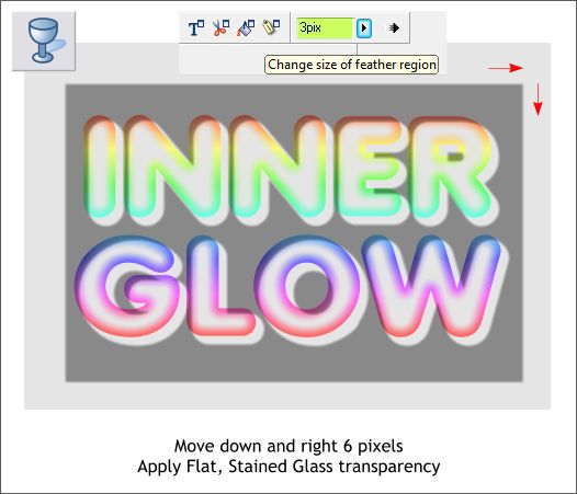 Xara Xone Workbook - Creating an Inner Glow