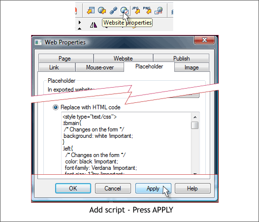 Adding Forms to Xara Web Designer - Xara Xone Workbook