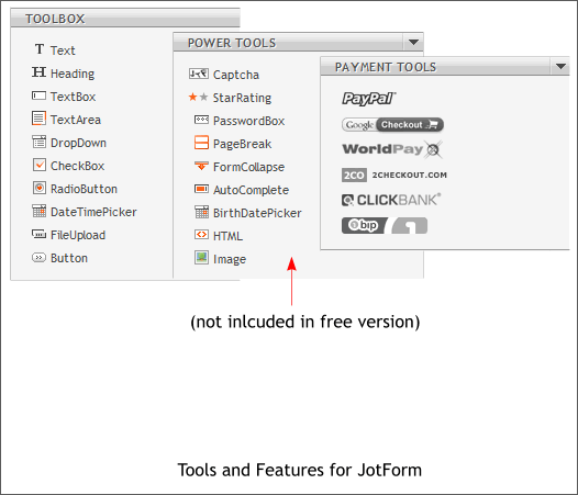 xara web designer forms