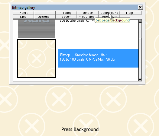 Changing the Page Background - Xara Xone Workbook