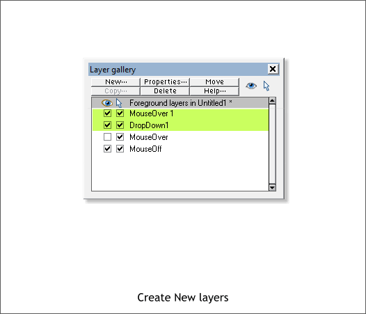 Creating Drop Down Menus in Xara Web Designer - Xara Xone Workbook