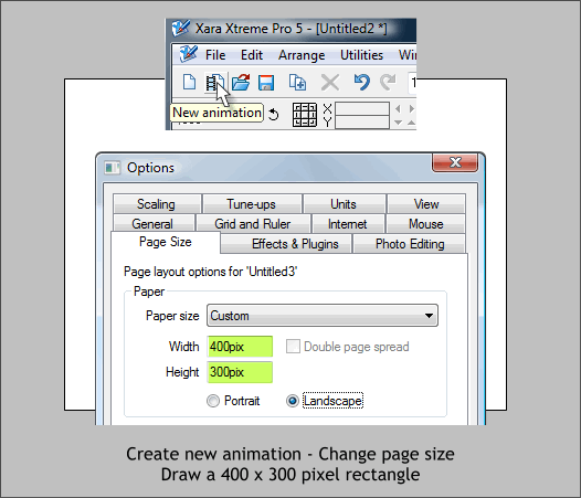 Creating a Flash Slide Show Transition - Xara Xone Workbook Tutorial