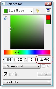 The Color Editor