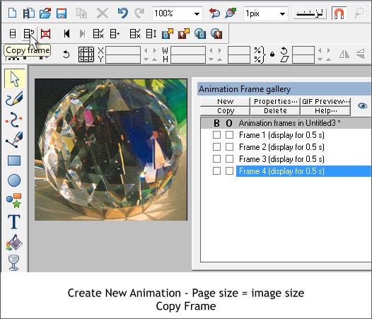 An animation inside a photo - Xara Xone Workbook 79