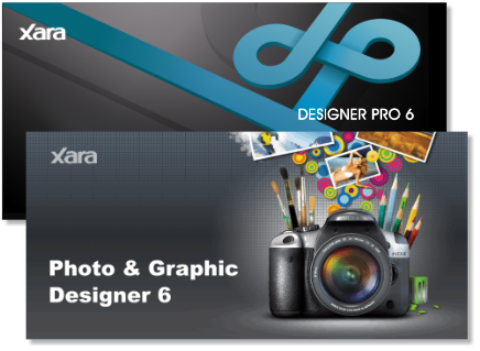 Xara Designer Pro 6 and Photo & Graphic Designer 6