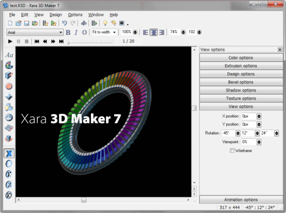 xara 3d maker 7 serial